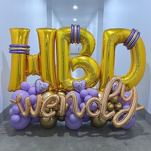 40 Inch Gold Letter X Balloon - Foil Alphabet Decoration