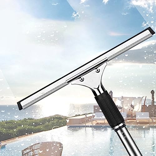 Rubber Squeegee with Non-Slip Handle for Floor Cleaning - 35cm