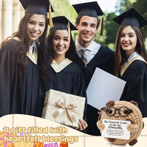 PhD Graduation Gift - The Smartest Cookie Scholar Desk Decor Keepsake