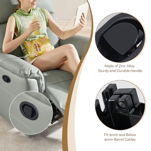Universal Heavy-Duty Recliner Pull Handle Replacement Z/1 - Fits Most Brands