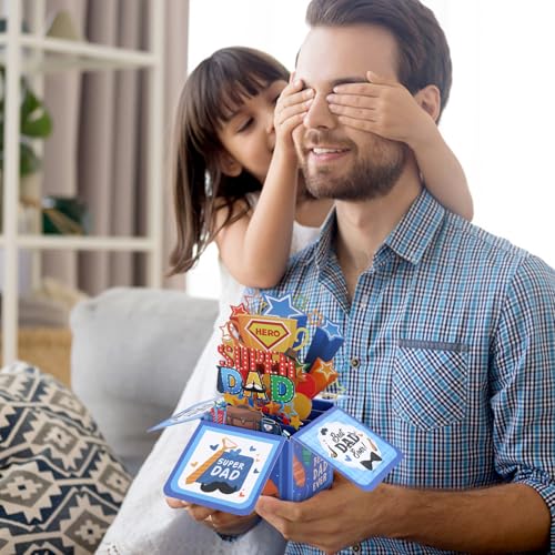 3D Pop-Up Birthday Card for Dad | Unique Greeting Card Gift