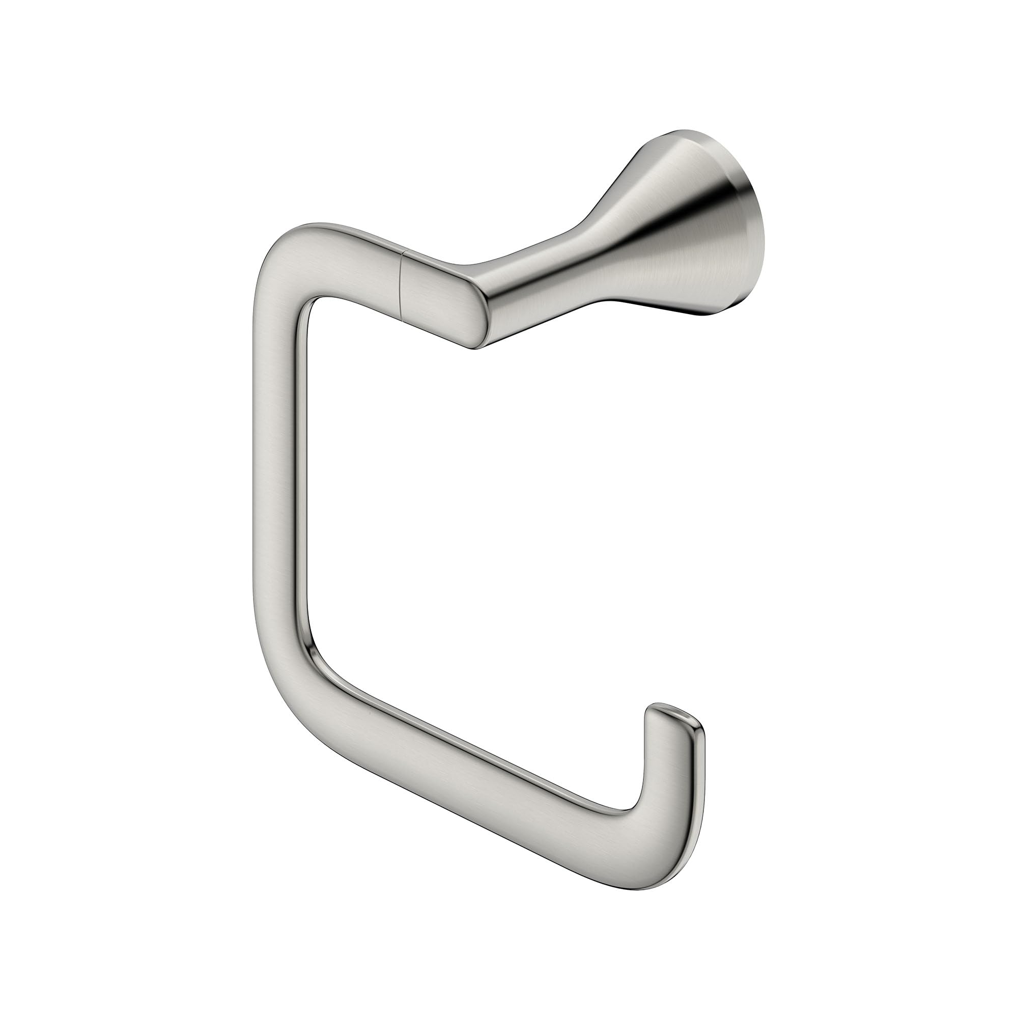 American Standard 7061190.295 Aspirations Towel Ring, Brushed Nickel