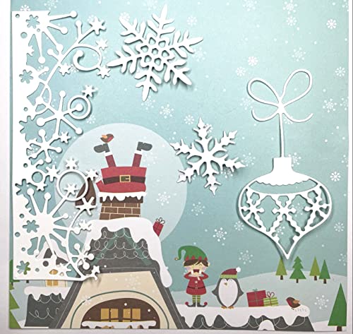 Merry Christmas Metal Cutting Dies for Scrapbooking & Card Making