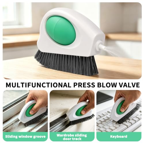 Allinside 2-in-1 Window Track Cleaner Brush for Sills