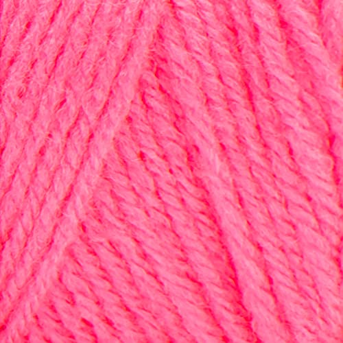 Red Heart Super Saver Yarn - Pretty n Pink, 5oz 100% Acrylic