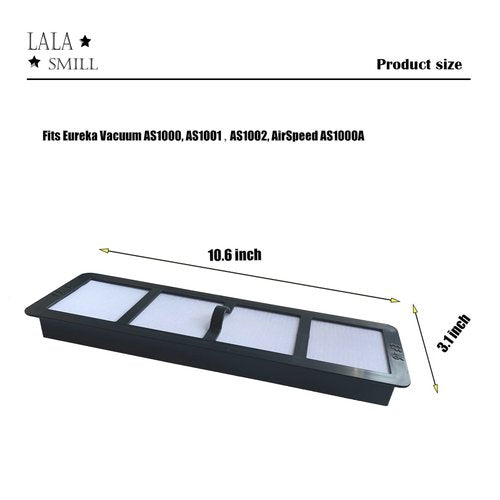 Replacement HEPA EF-6 Vacuum Filter for Eureka Airspeed Upright Vacuum Cleaners AS1000, AS1001, AS1051, AS1000A, AS1001A, AS1050