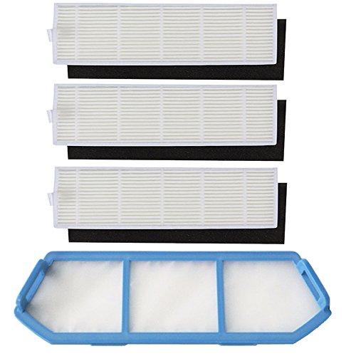 ILIFE A4 A4s A4s Pro Vacuum Replacement Filters - HEPA & Primary