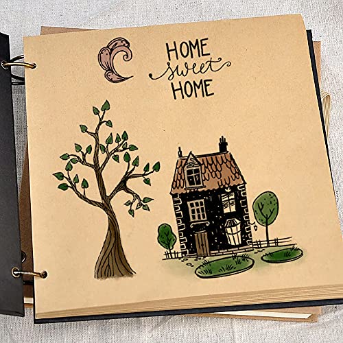 Fall Clear Stamps Set for Card Making & Scrapbooking