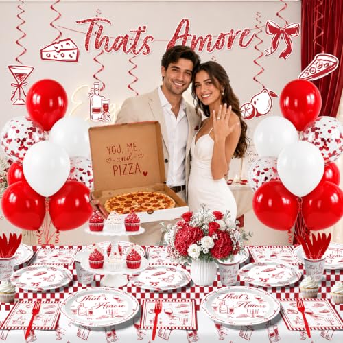 That's Amore Party Decorations Kit for 25 Guests | Italian Theme