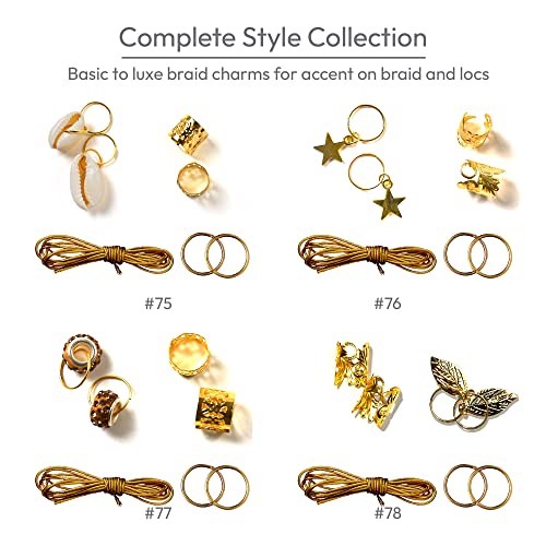 RED by Kiss Hair Jewelry DIY Kit for Braids and Dreadlocks (Kit 2)