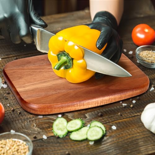 Acacia Wood Cutting Board - 9" x 6.5" with Hanging Hole