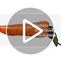 Realistic Orange Artificial Carrot - Durable Plastic Home Decor