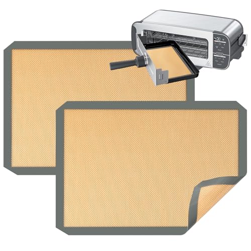 Silicone Toaster Oven Liner Mats for Ninja Foodi ST100/ST101 - 2 Pack