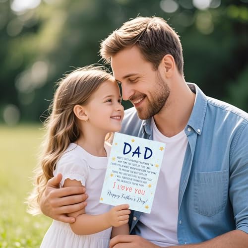 Funny Father's Day Card for Dad, Husband, Stepdad - Gift from Kids