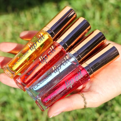 L.A. COLORS Sweetie Lip Oil - Ultra-Hydrating Gloss with Gold