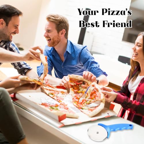 Stainless Steel Pizza Cutter with Protective Cover - LERAO