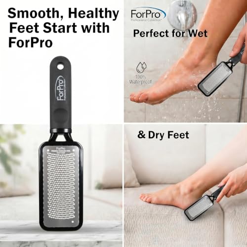 ForPro Professional Stainless Steel Foot Rasp & Callus Remover