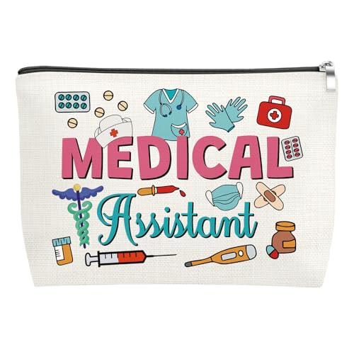 Medical Assistant Makeup Bag Appreciation Gift for Healthcare Workers