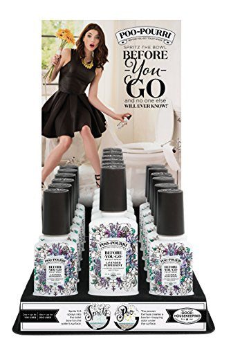 Poo-Pourri Before-You-Go Toilet Spray, Lavender Peppermint, 4 Fl Oz