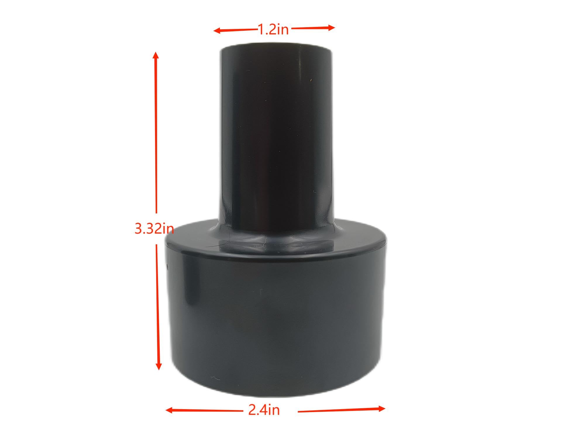 Plastic Vacuum Converter Reducer Attachments Fits Vacuum Cleaner， 1-3/8" to 1-1/4", 2-1/2" to 1-1/4", 1-1/4" to 1-3/8" to 1-1/2"（6 Pieces）