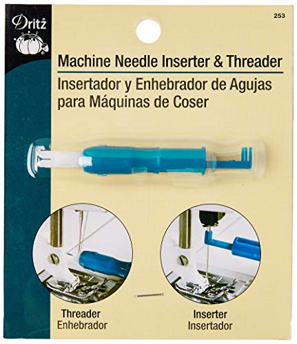 Dritz Machine Needle Inserter & Threader for Easy Sewing