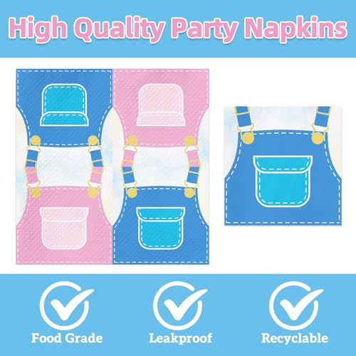 40-Piece Cartoon Animal Party Supplies: Disposable Paper Plates and Napkins