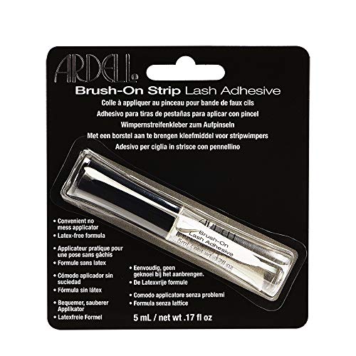 Ardell Brush-On Strip Lash Adhesive Clear 5ml - Waterproof & Latex-Free