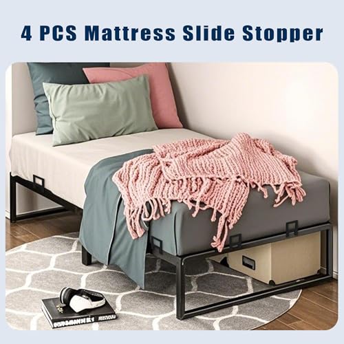 4 Pcs Adjustable Non-Slip Mattress Gaskets for Bed Frames