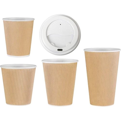 Genuine Joe Raised Siphole Hot Cup Lids