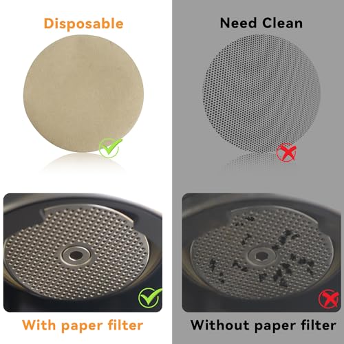58mm Round Espresso Filter Paper - 1000 Pcs for Portafilter