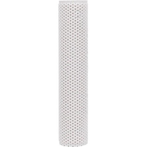 Duck Brand Clorox Cushioned Foam Bath Mat for Tubs, Non-Slip with Suction Cups, 17 Inches x 36 Inches, White