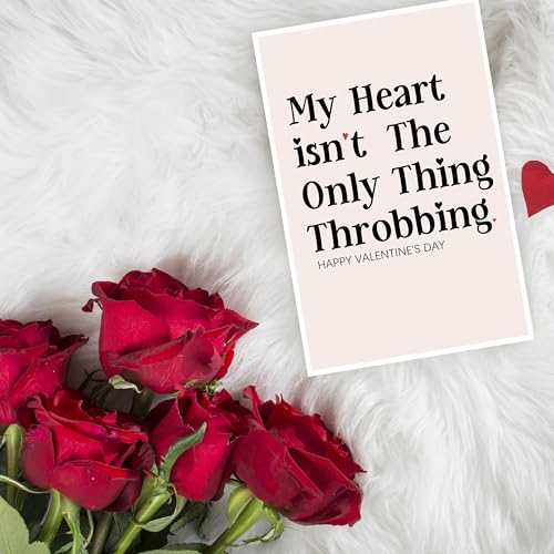 Romantic Valentine Day Card for Wife Husband Girlfriend Boyfriend