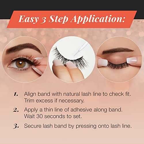 Ardell Naked Lashes 432 Natural False Eyelashes with Invisiband