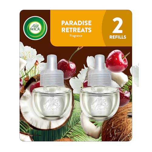 Air Wick Paradise Retreat Scented Oil Refill, 2ct - Essential Oils