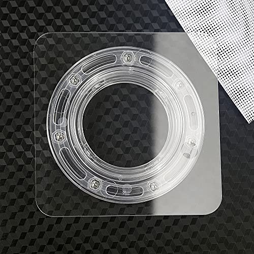 7" Clear Cookie Turntable with Non-Slip Mat for Easy Icing