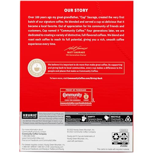 Community Coffee New Orleans Blend Coffee Pods - Dark Roast, 24 Count