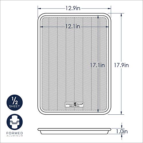 Nordic Ware Prism Baking Sheet Set - Big Sheet and Half Sheet Pans