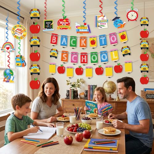 Back to School Banner Set - Welcome Classroom Decorations