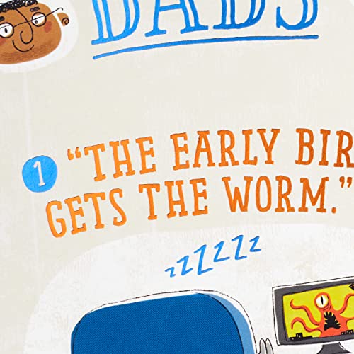 Funny Father's Day Card for Dad - Hilarious Lessons from Dads