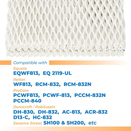 ANTOBLE 2 Pack WF813 Humidifier Filter Replacement for Equate