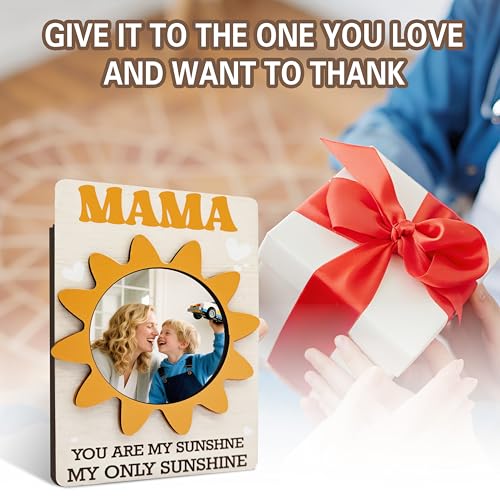 Mom Magnetic Picture Frame for Refrigerator - Mother's Day Gift