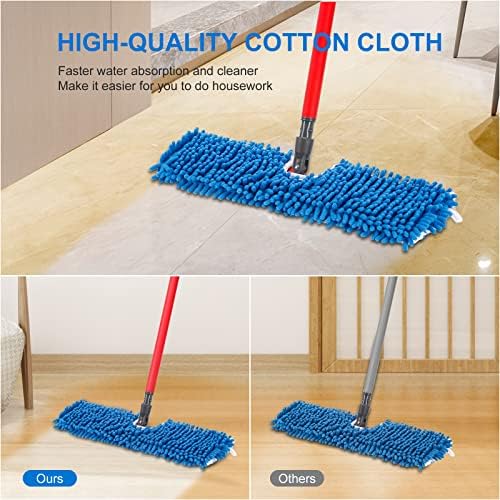 2 Pack Microfiber Mop Head Refill for O Ceda Dual Action System