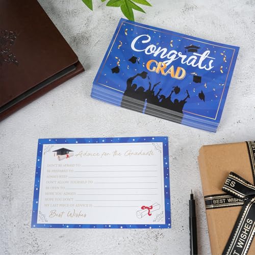 Graduation Advice Cards - 50 Pack for High School & College