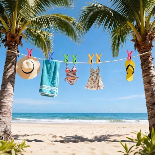 Windproof Beach Towel Clips - 8 Pack Durable Clips for Chairs