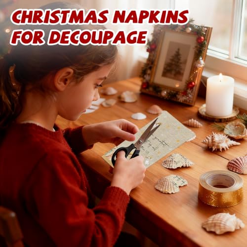 Nativity Christmas Paper Napkins - Religious Holiday Dinner Guest Towels - Variation of THIS listing