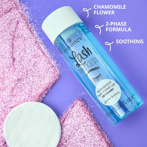 Essence Lash Princess Waterproof Eye Makeup Remover, 3.38 oz