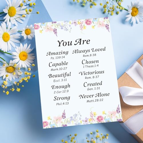 Cueillir Terre Christian Greeting Card with Envelope for Baptism Communion