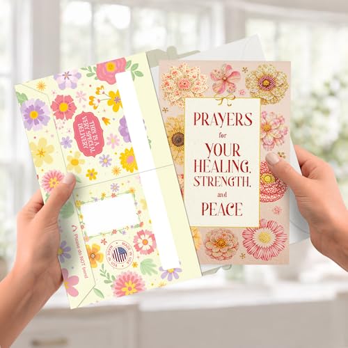 Get Well Soon Religious Card - Premium Eco-Friendly Design