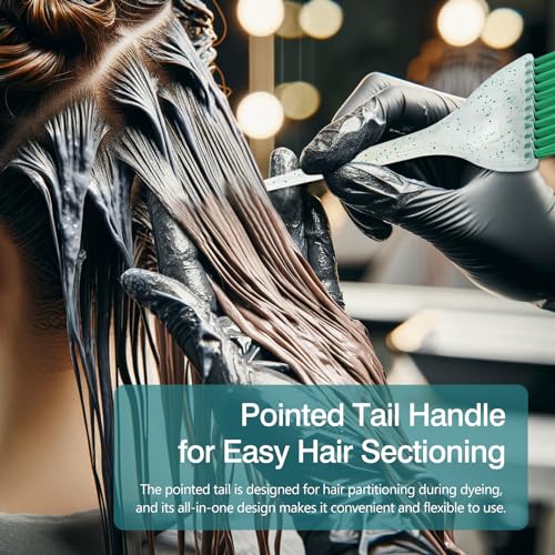 Kootinn 3-Piece Hair Dye Brush Set - Professional Salon Hair Coloring Applicator Tools