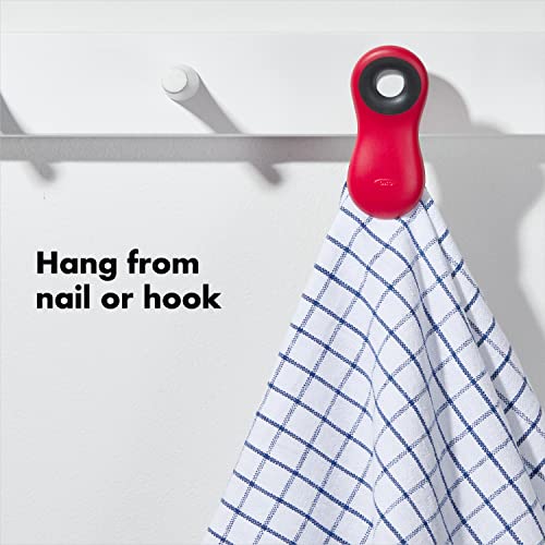 OXO Good Grips 4-Piece All-Purpose Magnetic Clips Set Navy Blue/Yellow/Red & Light Blue